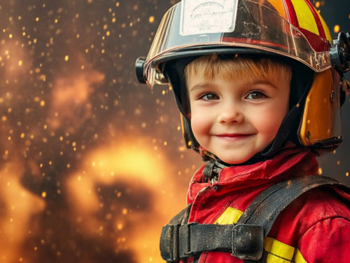 Hướng dẫn kỹ năng thoát hiểm cho trẻ em trong đám cháy - 6