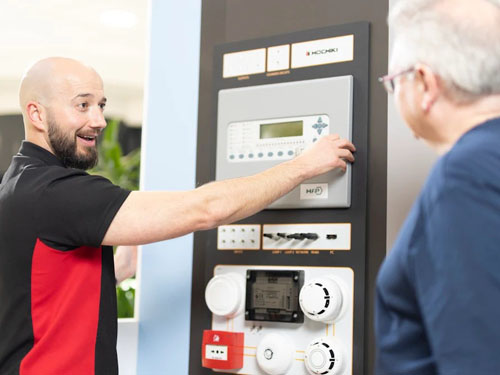 Lắp đặt hệ thống báo cháy Showroom - 1