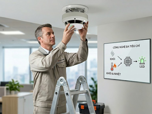 Lắp đặt và sử dụng đầu báo khói nhiệt đa tiêu chí ACE-V - 2