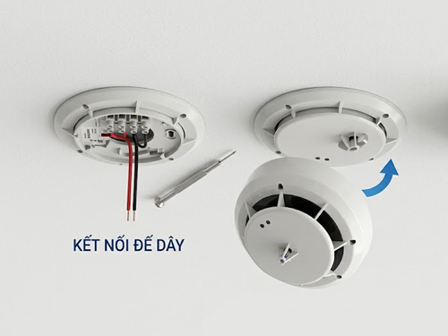 Lắp đặt và sử dụng đầu báo khói nhiệt đa tiêu chí ACE-V - 5