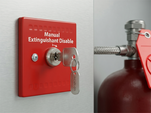 Khóa vô hiệu hóa hệ thống chữa cháy HCVR-DS hoạt động ra sao? - 2