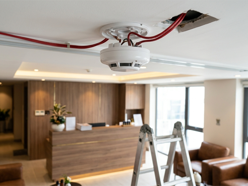 Lắp đặt hệ thống báo cháy cho thẩm mỹ viện - 4