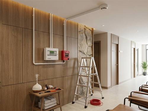 Lắp đặt hệ thống báo cháy cho thẩm mỹ viện